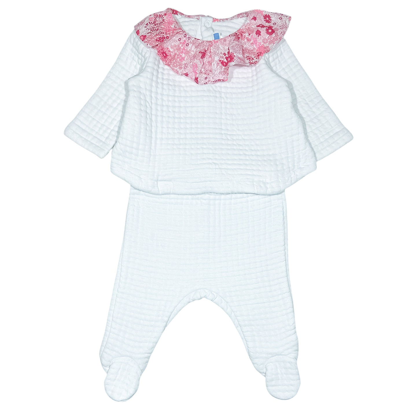 Ensemble pull + legging de seconde main en coton pour bébé fille de 6 mois - Vue 1
