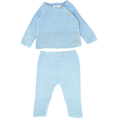 Ensemble pull + legging de seconde main en coton pour bébé de 9 mois - Vue 1