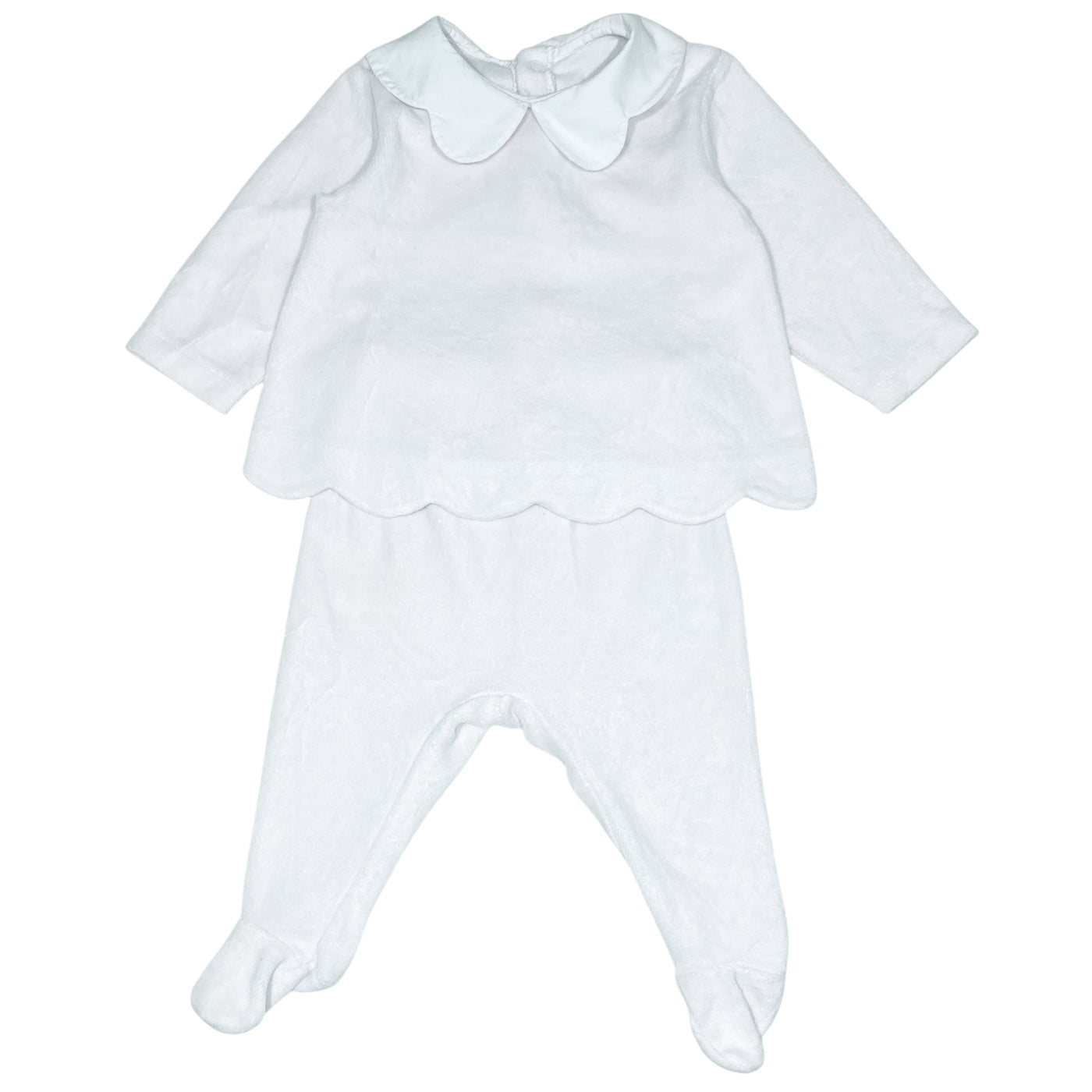 Ensemble sweat + legging de seconde main en velours pour bébé fille de 6 mois - Vue 1
