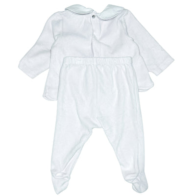 Ensemble sweat + legging de seconde main en velours pour bébé fille de 6 mois - Vue 2