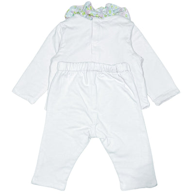 Ensemble sweat + sarouel de seconde main en coton pour bébé fille de 6 mois - Vue 2