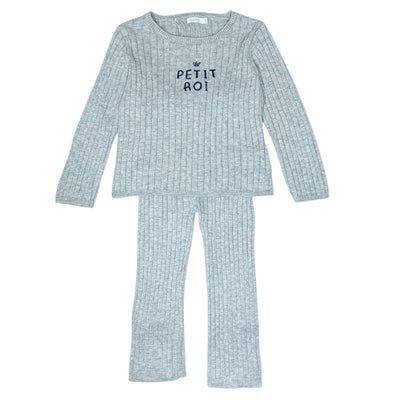 Ensemble t-shirt à manches longues + legging de seconde main en coton pour bébé de 18 mois - Vue 1