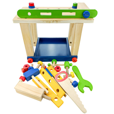 Etabli de bricolage "Etabli de bricolage" de seconde main en bois pour enfant à partir de 3 ans - Vue 1