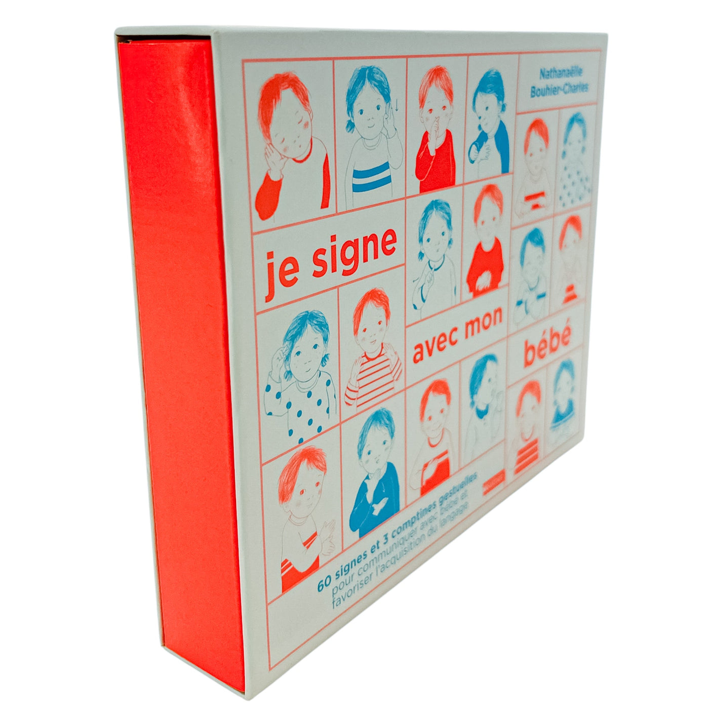 Jeu éducatif "Je signe avec mon bébé Coffret 60 fiches" de seconde main en carton pour enfant à partir de 6 mois - Vue 3
