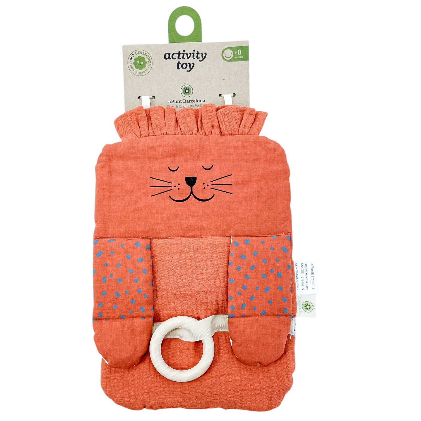 Jouet d'éveil "Jeu d''éveil Sensoriel Lion" de seconde main en coton bio pour enfant dès la naissance - Vue 1