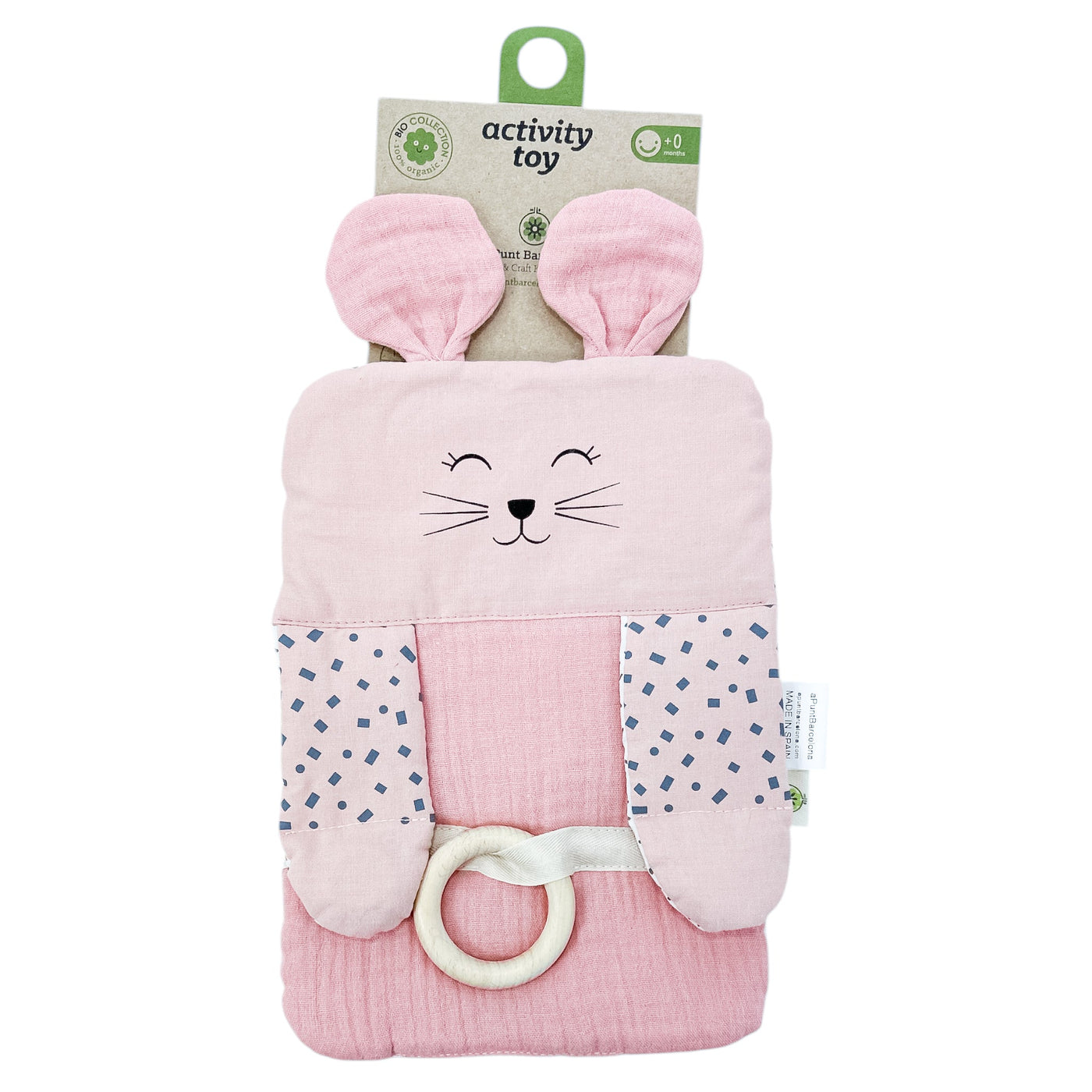 Jouet d'éveil "Jeu d''éveil Sensoriel Souris" de seconde main en coton bio pour enfant dès la naissance - Vue 1