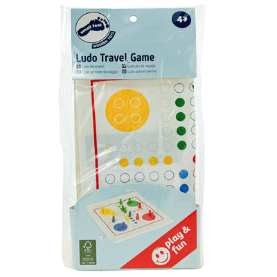 Jeu de plateau "Jeu de voyage Ludo" de seconde main en tissu pour enfant à partir de 4 ans - Vue 1