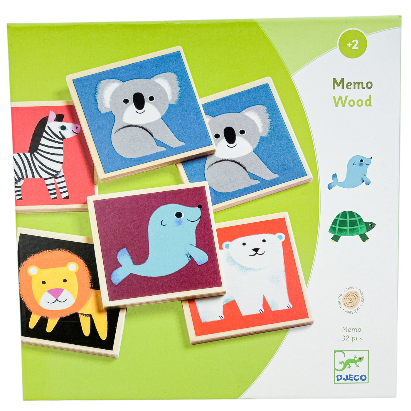 Jeu de mémoire "Jeu educatif Memo wood" de seconde main pour enfant à partir de 24 mois - Vue 1