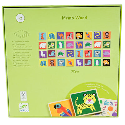 Jeu de mémoire "Jeu educatif Memo wood" de seconde main pour enfant à partir de 24 mois - Vue 3
