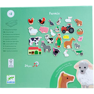 Ardoise et formes magnétiques "Jeu magnétique Farmix" de seconde main pour enfant à partir de 24 mois - Vue 3