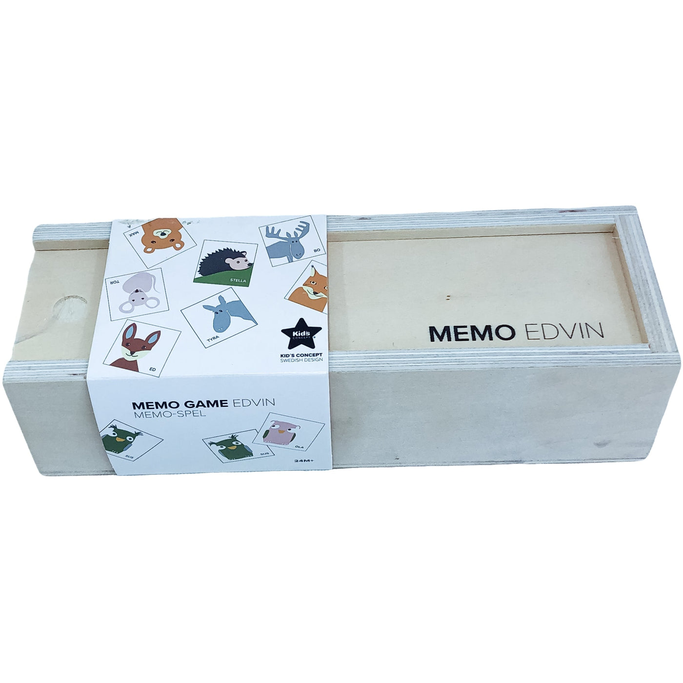 Jeu de mémoire "Jeu Mémo Edvin" de seconde main en bois pour enfant à partir de 2 ans - Vue 1