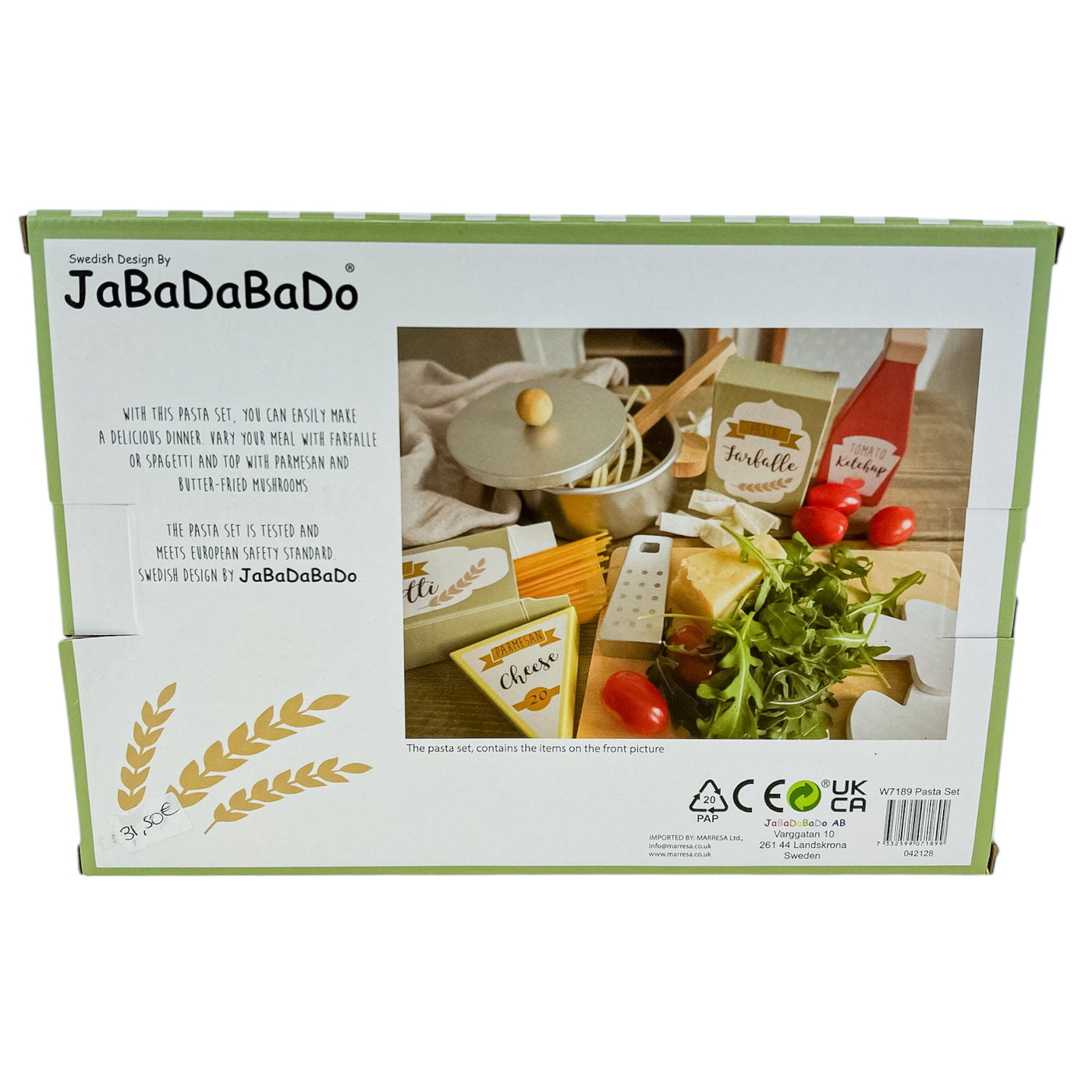 Accessoire de dinette "Jouet en bois dinette pâtes" de seconde main en bois pour enfant à partir de 24 mois - Vue 3