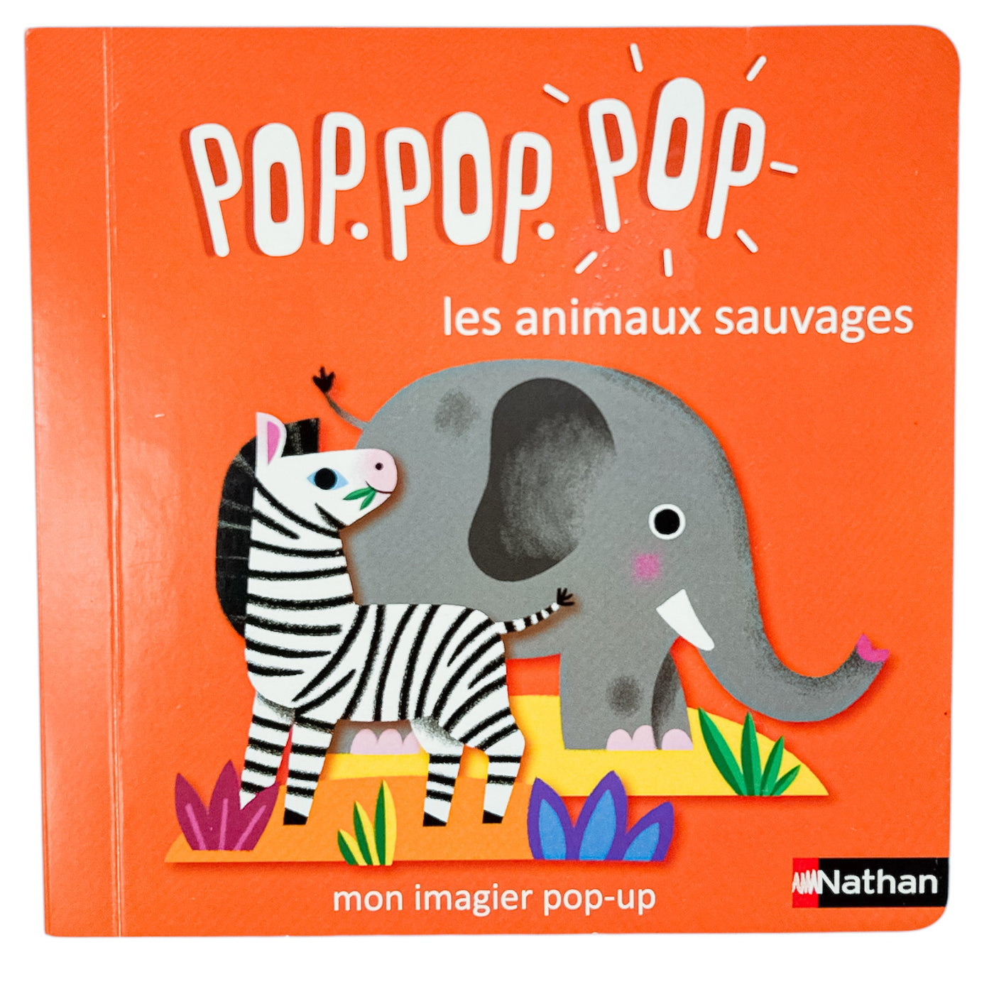 Livre (Premiers apprentissages) "L''imagier pop-up des animaux sauvages" de seconde main pour enfant à partir de 12 mois - Vue 1