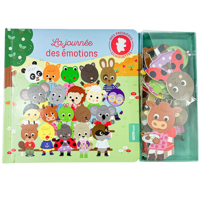 Jeu éducatif "La journée des émotions" de seconde main en carton pour enfant à partir de 24 mois - Vue 1