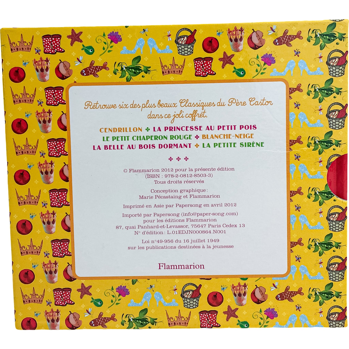 Livre (Premieres histoires) "La Petite Bibliothèque du Père Castor : Coffret 6 volumes" de seconde main pour enfant à partir de 3 ans - Vue 4