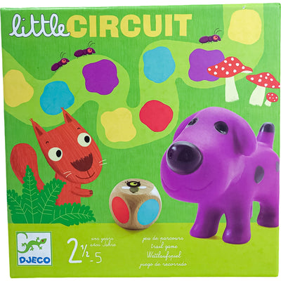 Jeu de plateau "Little Circuit" de seconde main en bois et carton pour enfant à partir de 2 ans - Vue 1