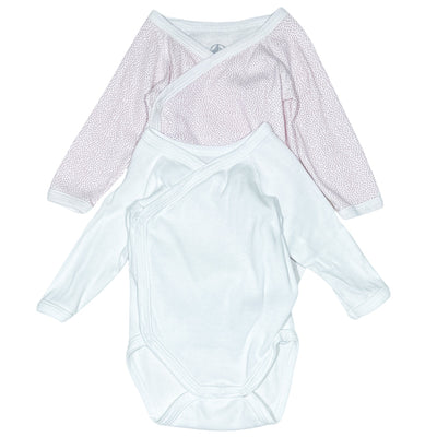 Lot de bodies de seconde main en coton pour bébé fille de 1 mois - Vue 1