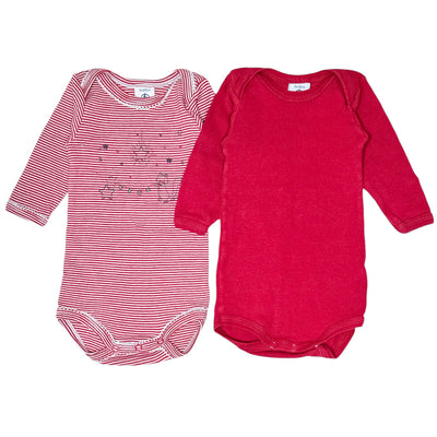 Lot de bodies de seconde main en coton pour bébé de 3 mois - Vue 1