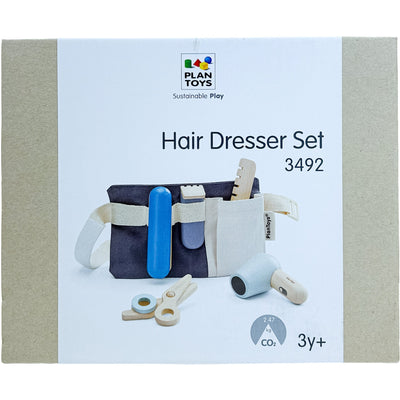 Trousse de coiffure "Mallette du Coiffeur" de seconde main en bois d'hévéa pour enfant à partir de 3 ans - Vue 1