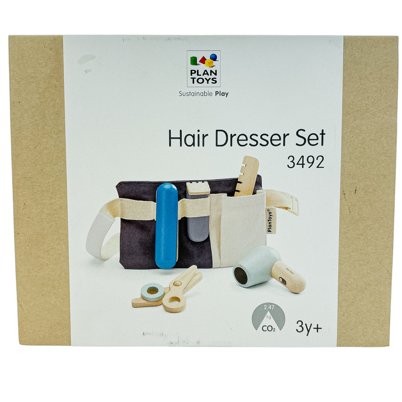 Set d'imitation "Mallette du Coiffeur" de seconde main en bois pour enfant à partir de 3 ans - Vue 1