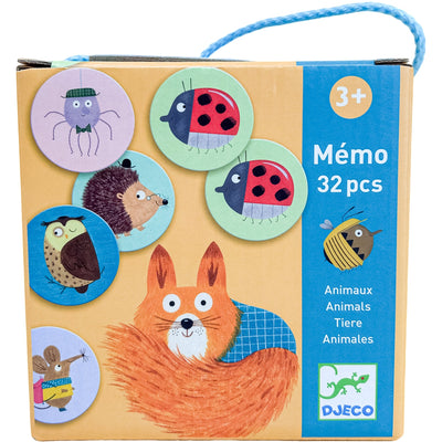 Jeu de mémoire "Mémo 32 pcs Animaux" de seconde main en carton pour enfant à partir de 3 ans - Vue 1