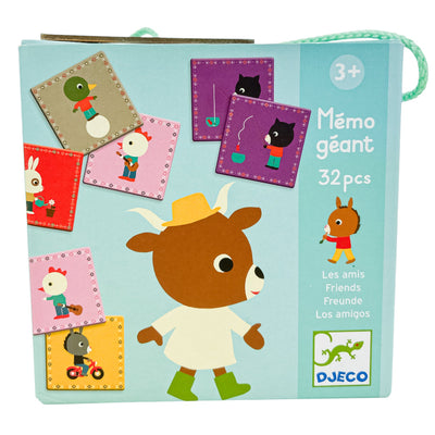 Jeu de mémoire "Mémo géant Les amis – 32 pièces" de seconde main en carton pour enfant à partir de 3 ans - Vue 1