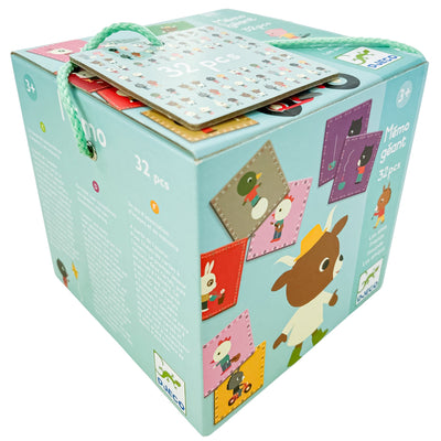Jeu de mémoire "Mémo géant Les amis – 32 pièces" de seconde main en carton pour enfant à partir de 3 ans - Vue 2