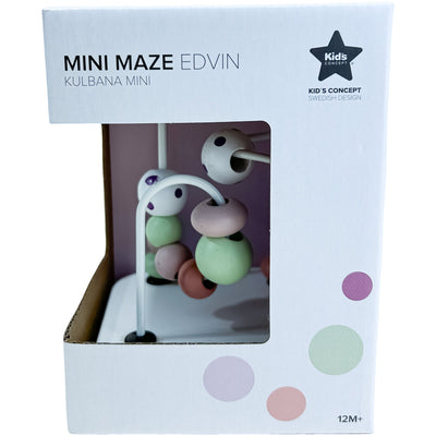 Boulier labyrinthe "Mini jeu de perles Edvin" de seconde main en bois et métal pour enfant à partir de 12 mois - Vue 2