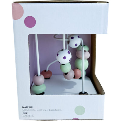 Boulier labyrinthe "Mini jeu de perles Edvin" de seconde main en bois et métal pour enfant à partir de 12 mois - Vue 3