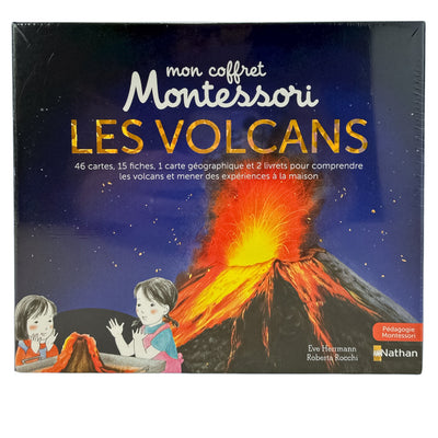 Jeu éducatif "Mon coffret Montessori : Les Volcans" de seconde main en carton pour enfant à partir de 4 ans - Vue 1