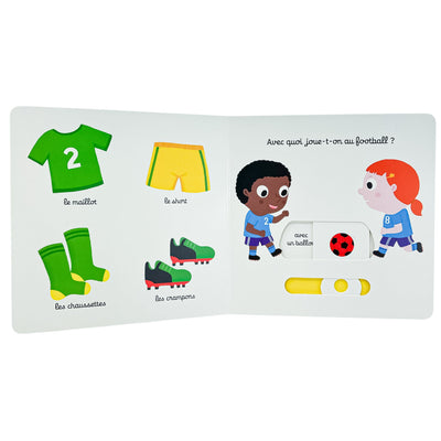 Livre (Premiers apprentissages) "Mon imagier du football" de seconde main pour enfant à partir de 12 mois - Vue 2