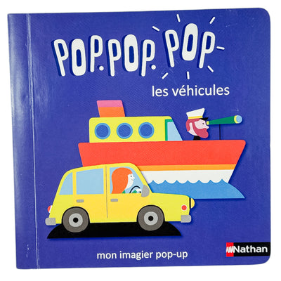 Livre (Premiers apprentissages) "Mon imagier Pop-up des véhicules" de seconde main pour enfant à partir de 12 mois - Vue 1
