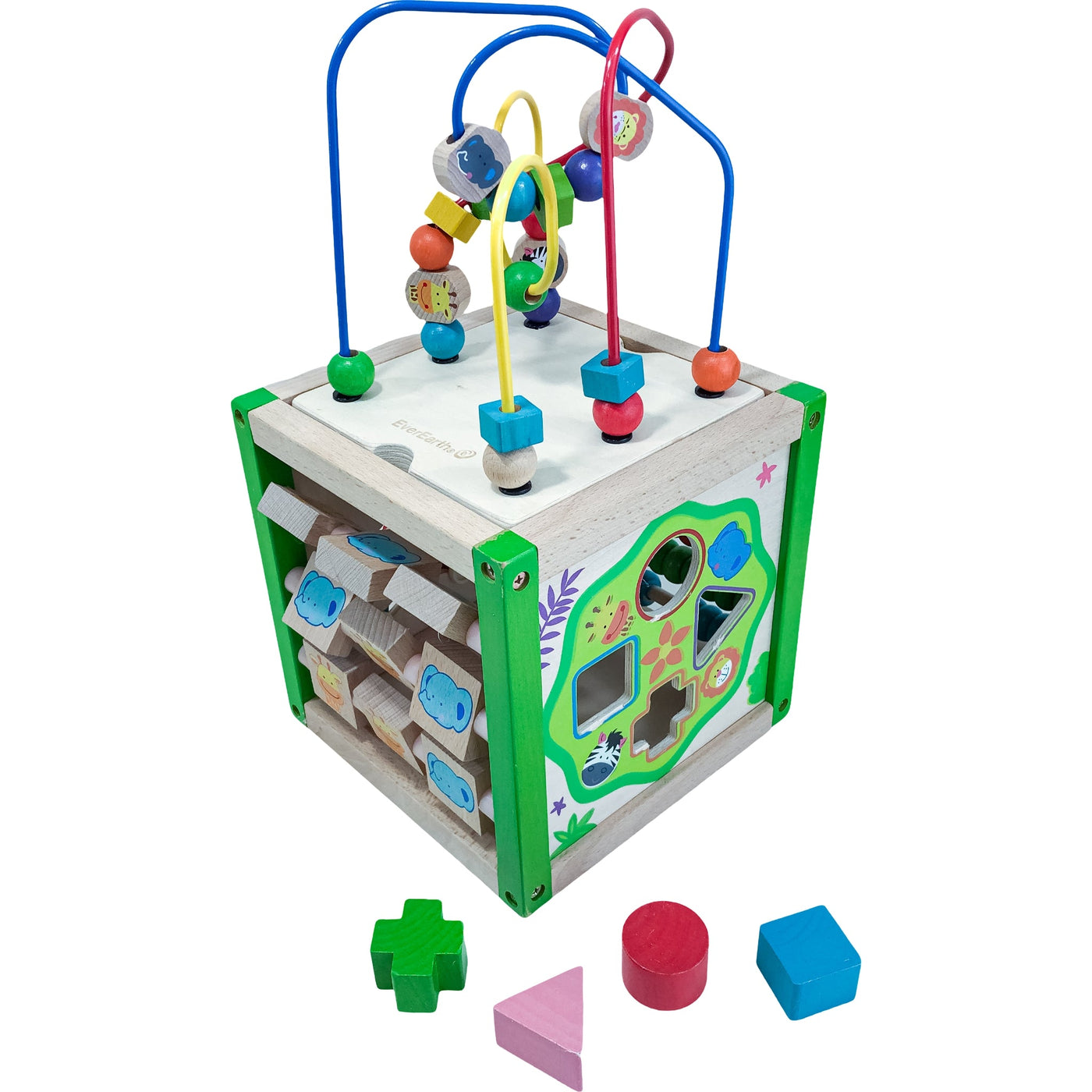 Cube d'activités "Mon premier cube d'activité - Multi jeux" de seconde main en bois pour enfant à partir de 18 mois - Vue 2