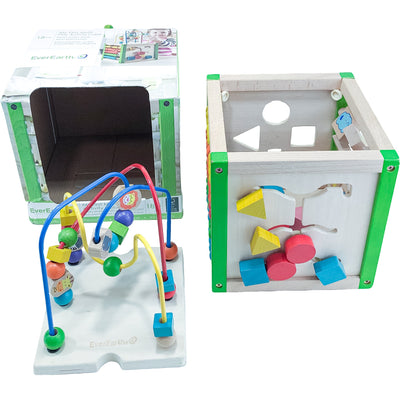 Cube d'activités "Mon premier cube d'activité - Multi jeux" de seconde main en bois pour enfant à partir de 18 mois - Vue 3
