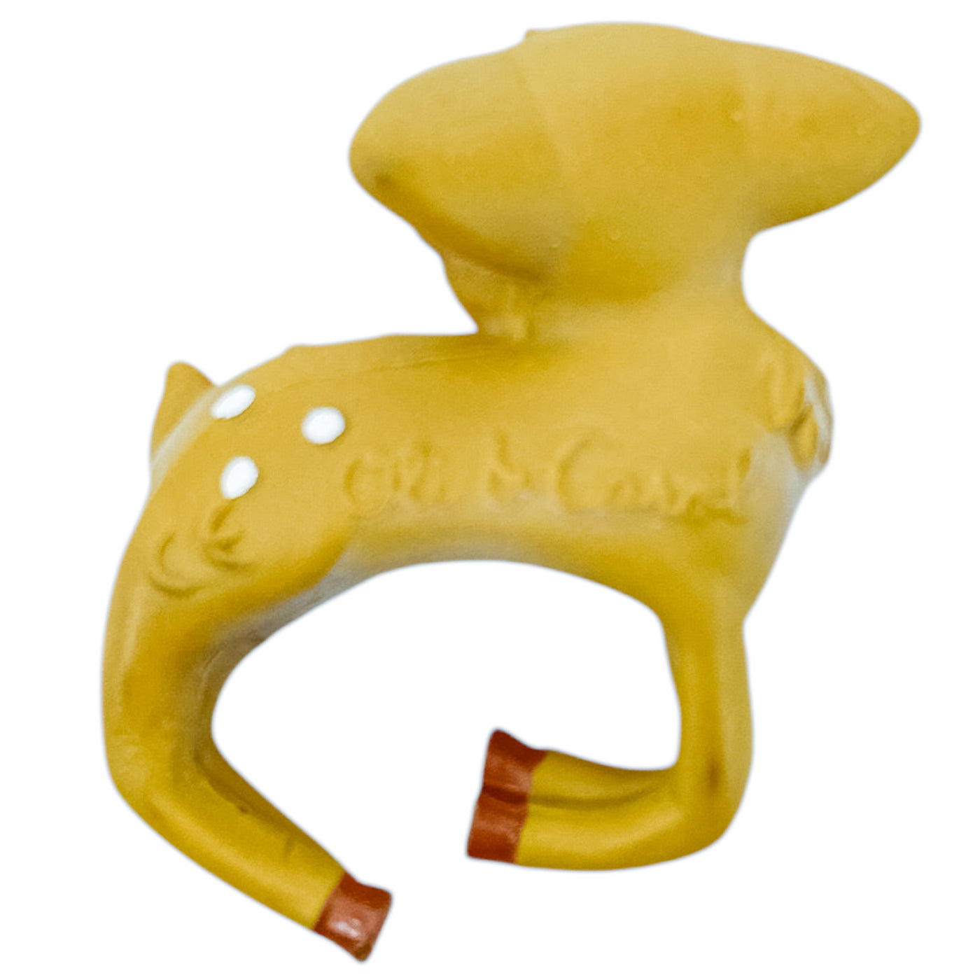 Jouet d'éveil "Olive the Deer" de seconde main en caoutchouc naturel pour enfant à partir de 6 mois - Vue 2