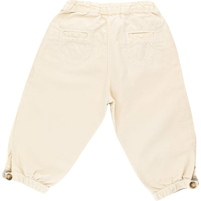 Pantalon de seconde main en coton et lin pour bébé de 12 mois - Vue 2