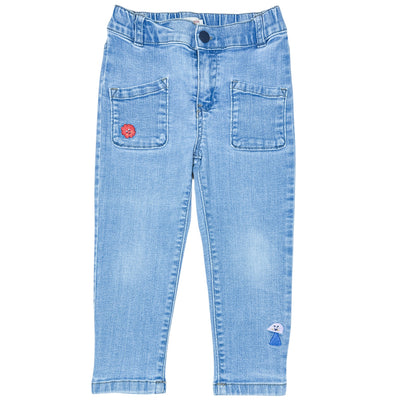 Pantalon de seconde main en jean pour enfant fille de 3 ans - Vue 1
