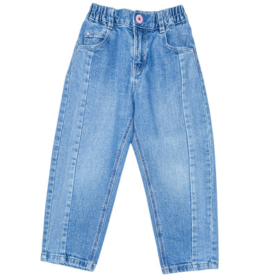 Pantalon de seconde main en jean pour enfant fille de 4 ans - Vue 1