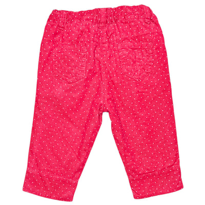 Pantalon de seconde main en velours pour bébé fille de 6 mois - Vue 2