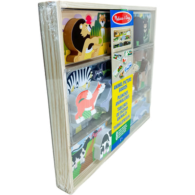 Puzzle premier âge "Planches illustrées d''animaux" de seconde main en bois pour enfant à partir de 24 mois - Vue 3