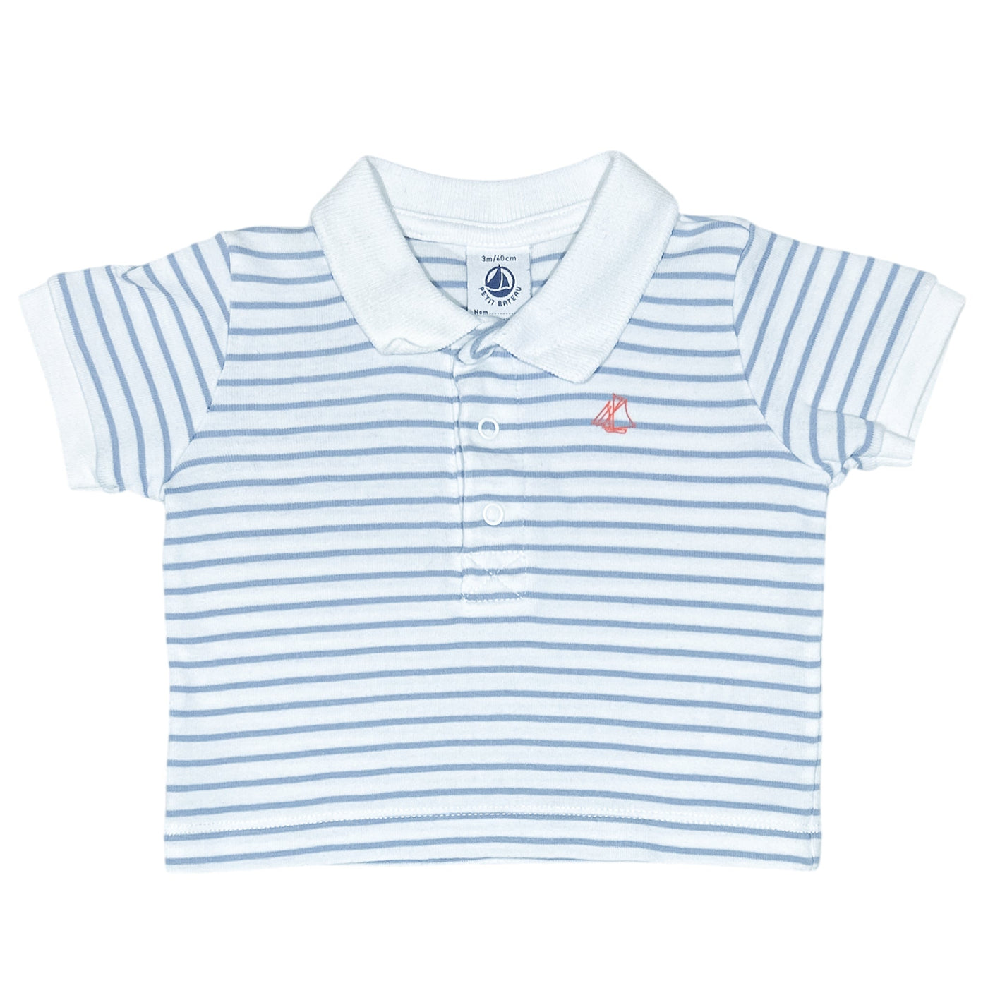 Polo à manches courtes de seconde main en coton pour bébé garçon de 3 mois - Vue 1