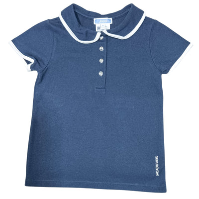Polo à manches courtes de seconde main en coton pour enfant fille de 4 ans - Vue 1