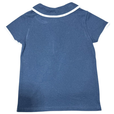 Polo à manches courtes de seconde main en coton pour enfant fille de 4 ans - Vue 2