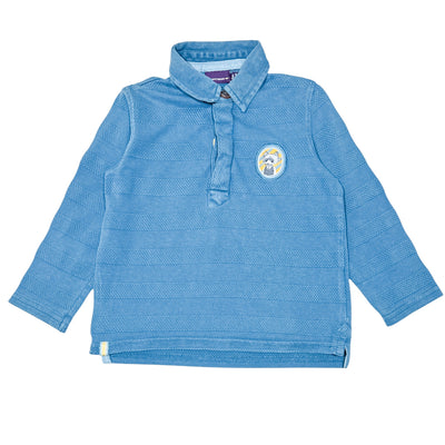 Polo à manches longues de seconde main en coton pour enfant garçon de 3 ans - Vue 1