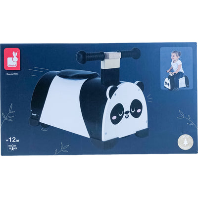 Porteur "Porteur multidirectionnel Panda" de seconde main en bois pour enfant à partir de 12 mois - Vue 1