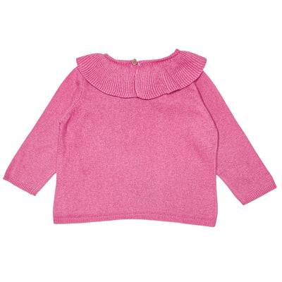 Pull de seconde main en coton et laine pour bébé fille de 12 mois - Vue 1
