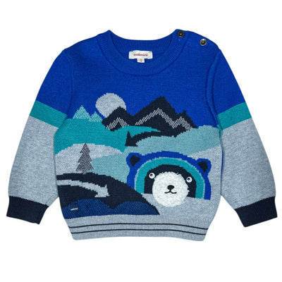 Pull de seconde main en coton et viscose pour bébé de 12 mois - Vue 1