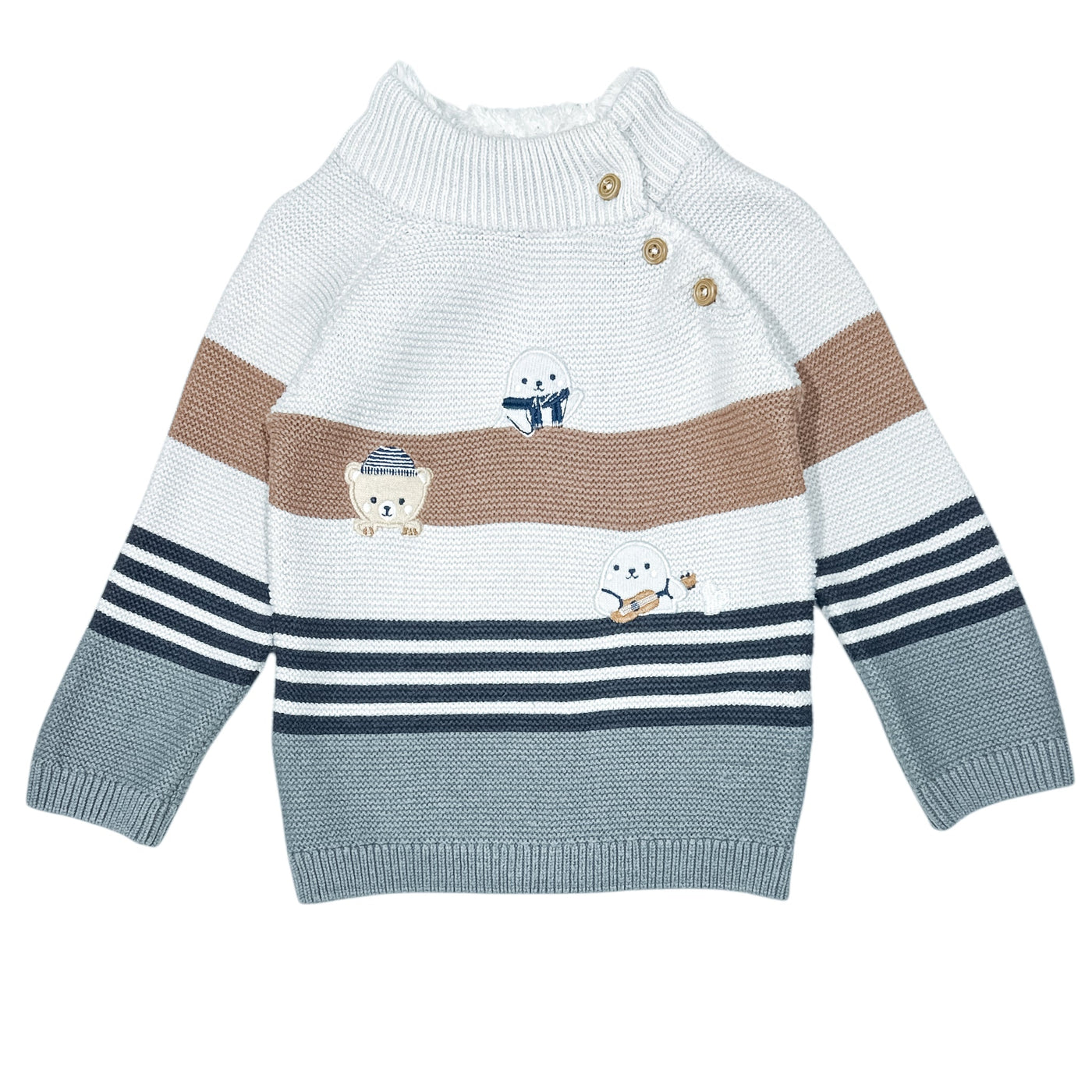 Pull de seconde main en laine pour bébé garçon de 18 mois - Vue 1