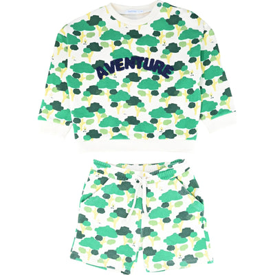 Ensemble sweat + short de seconde main en coton pour bébé garçon de 18 mois - Vue 2