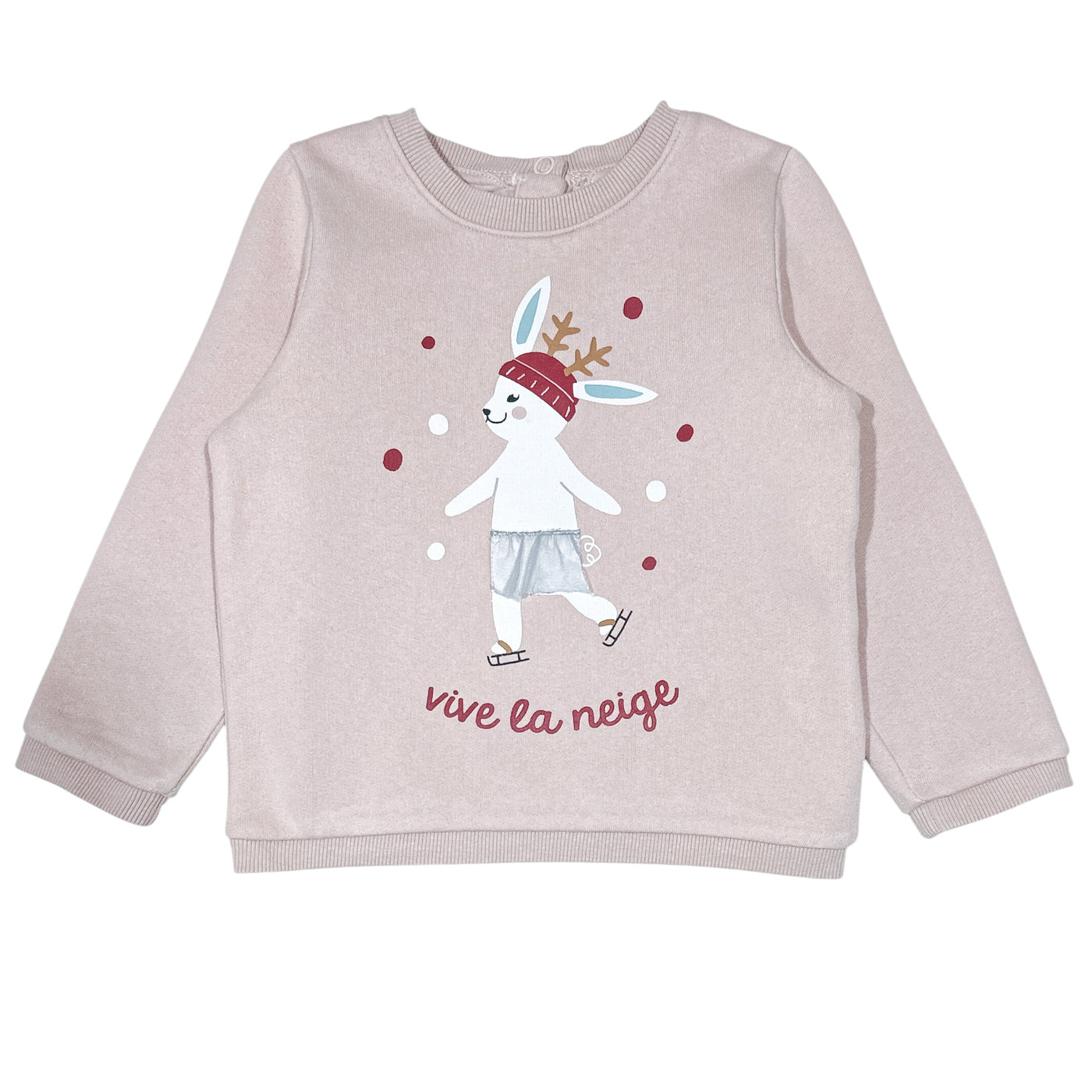 Pull de seconde main en coton bio pour bébé fille de 24 mois - Vue 1